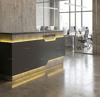 Стойка ресепшен (Хай-тек  Лофт Скандинавский)