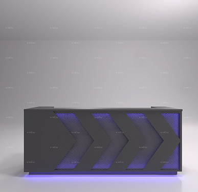 Стойка ресепшен (Хай-тек  Лофт )