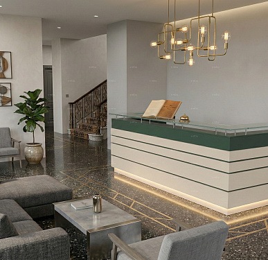 Стойка ресепшен (Лофт  Скандинавский )