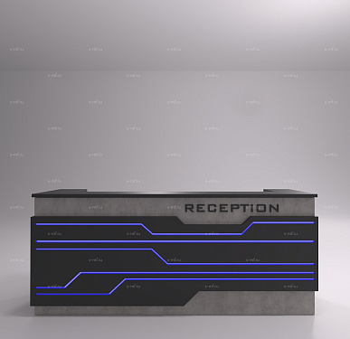 Стойка ресепшен (Хай-тек  Лофт )
