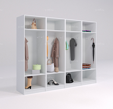 Шкафчик Артек серый 600x500x1900