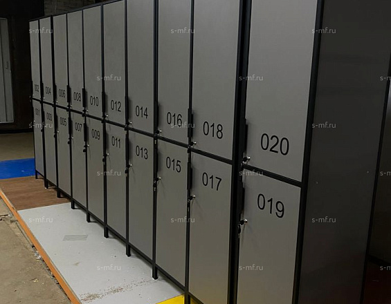 Шкафчик Лофт-2 дуб светлый 400x520x1900 фасад ЛДСП