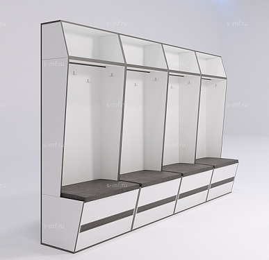 Шкафчик Буре зелёный 1000x520x2000