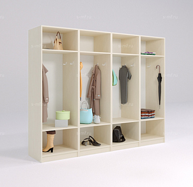 Шкафчик Артек дуб светлый 600x500x1900