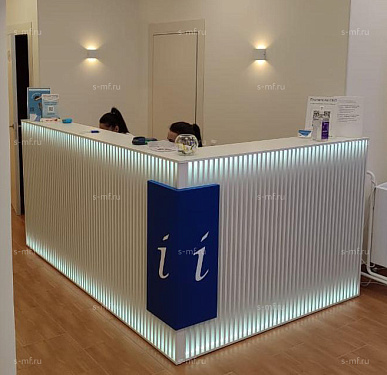 Стойка ресепшен (Хай-тек  Лофт Скандинавский)