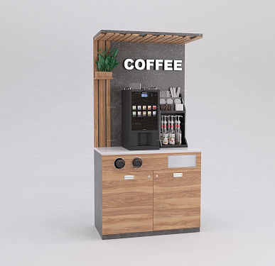 Кофе корнер (Кофе точка самообслуживания) 1000x600x2200