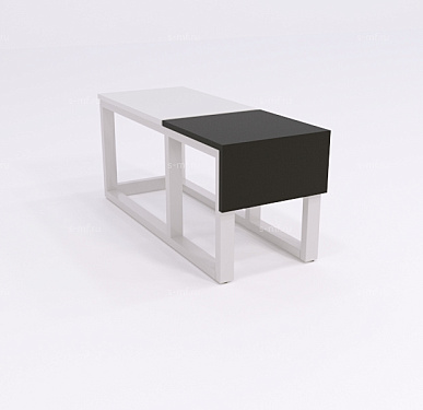 Подставка под шкаф со скамьёй Вэлд 1 серая, 300