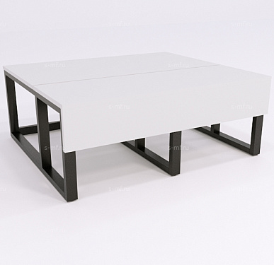 Подставка под шкаф со скамьёй Вэлд 1 чёрная, 900