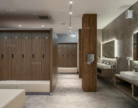 Шкафчик Джино серый (эконом) 300x500x1900 фасад ЛДСП