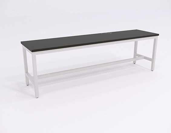 Скамейка гардеробная Вэлд серая, 1200 (стандарт)