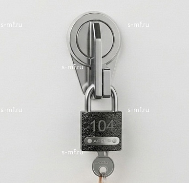 Замок мебельный почтовый двойной 003 для навесного замка