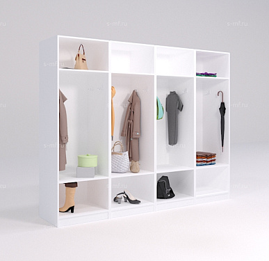 Шкафчик Артек белый 600x500x1900