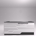 Стойка ресепшен (Хай-тек  Лофт )