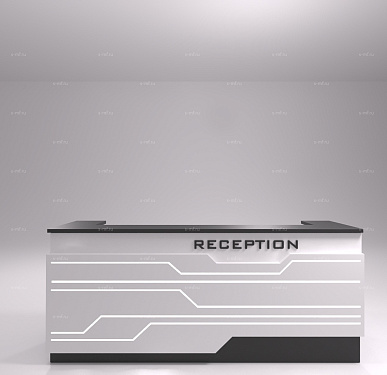 Стойка ресепшен (Хай-тек  Лофт )