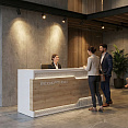 Стойка ресепшен (Хай-тек  Лофт Скандинавский)