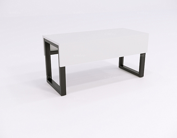 Скамейка гардеробная Вэлд 1 чёрная, 800