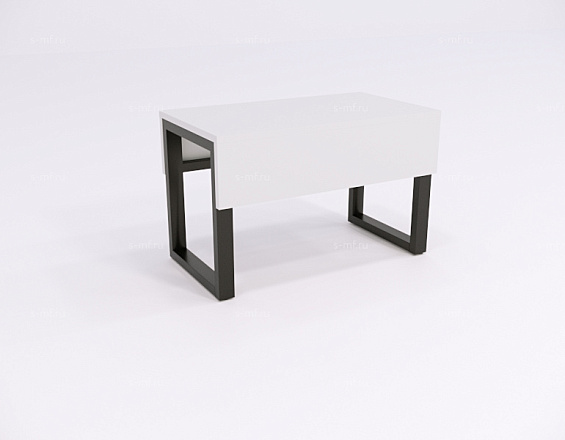 Скамейка гардеробная Вэлд 1 чёрная, 600