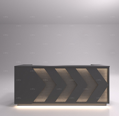 Стойка ресепшен (Хай-тек  Лофт )