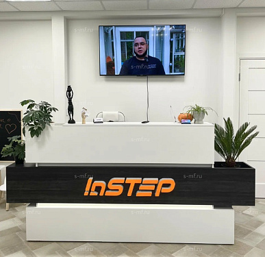 Стойка ресепшен (Хай-тек  Экостиль Лофт)