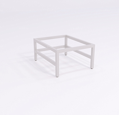 Подставка под шкаф Вэлд серая, 400 (Н200), (эконом)