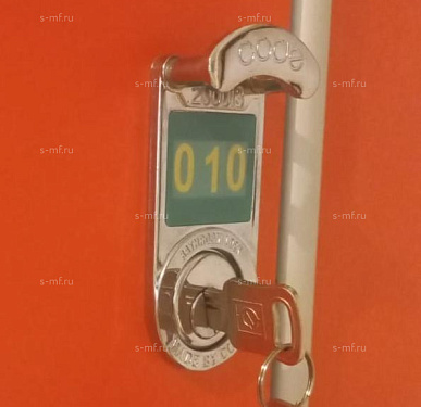 Шкафчик Детта бежевый (HPL) 300x500x1800 фасад HPL пластик