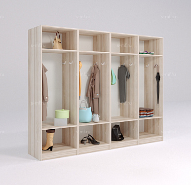 Шкафчик Артек дуб светлый 600x500x1900