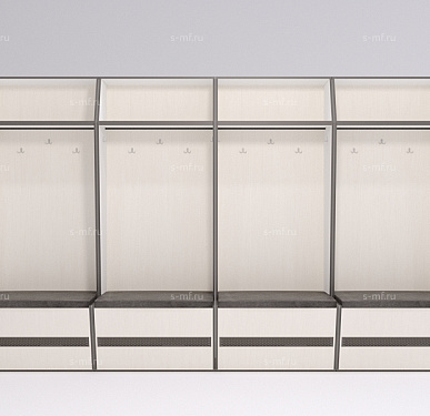 Шкафчик Буре дуб светлый 1000x520x2000