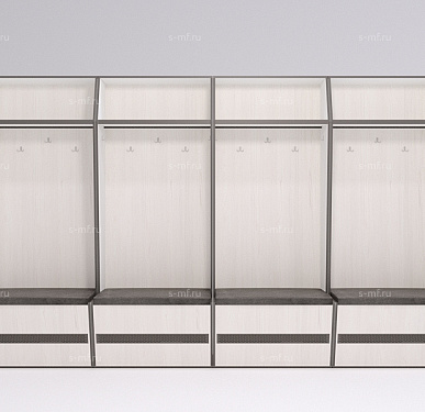 Шкафчик Буре светлое дерево 1000x520x2000