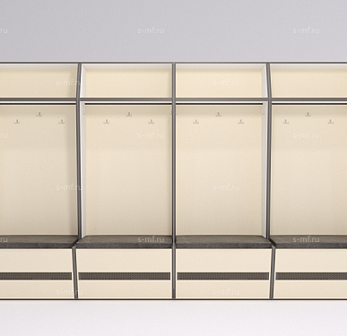 Шкафчик Буре бежевый 800x520x2000