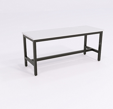 Скамейка гардеробная Вэлд чёрная, 800 (эконом)