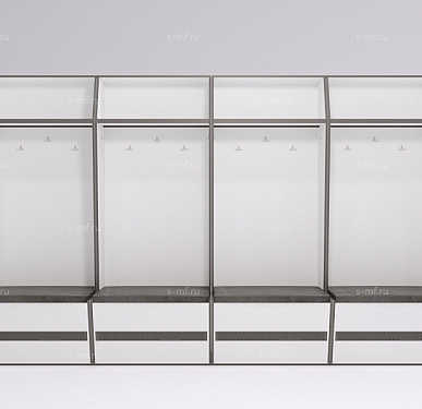 Шкафчик Буре дуб тёмный 800x520x2000