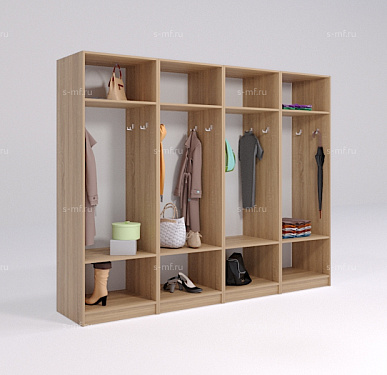 Шкафчик Артек дуб светлый 600x500x1900