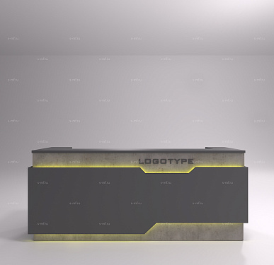 Стойка ресепшен (Хай-тек  Лофт Скандинавский)