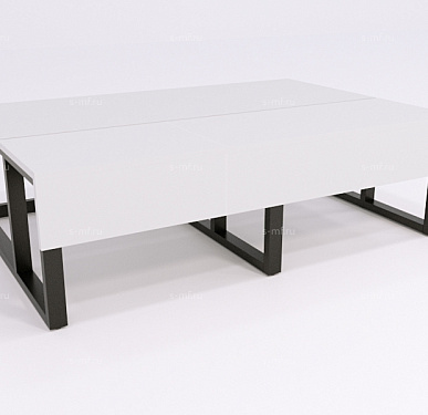 Подставка под шкаф со скамьёй Вэлд 1 чёрная, 1200