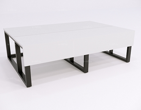 Подставка под шкаф со скамьёй Вэлд 1 чёрная, 1200