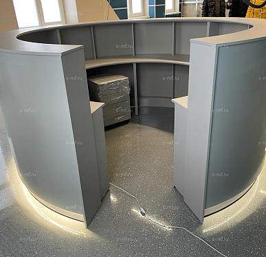 Стойка ресепшен (Скандинавский  Минимализм Хай-тек)