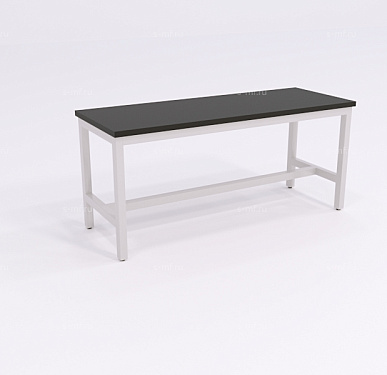 Скамейка гардеробная Вэлд серая, 800 (эконом)