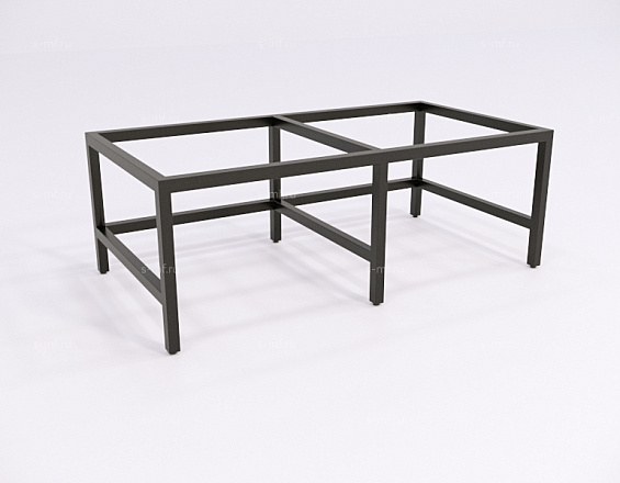 Подставка под шкаф Вэлд чёрная, 900 (Н300), (эконом)