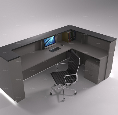 Стойка ресепшен (Хай-тек   )