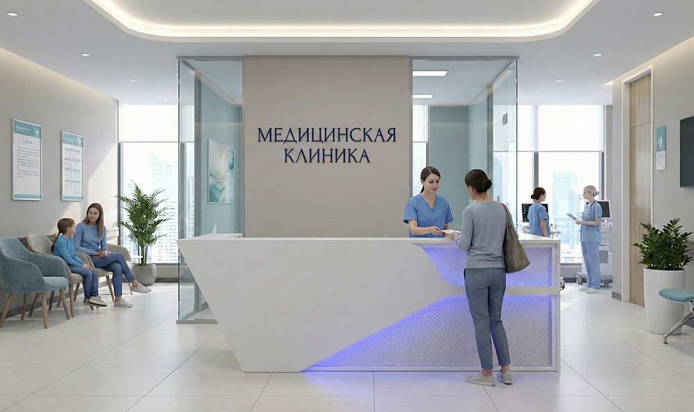 Стойка ресепшен "Впечатление"