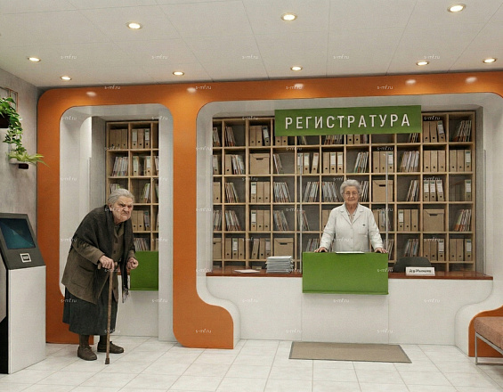 Стойка регистратуры №3
