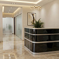Стойка ресепшен (Хай-тек  Скандинавский )