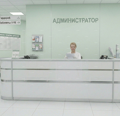 Стойка ресепшен "Стиль на входе"