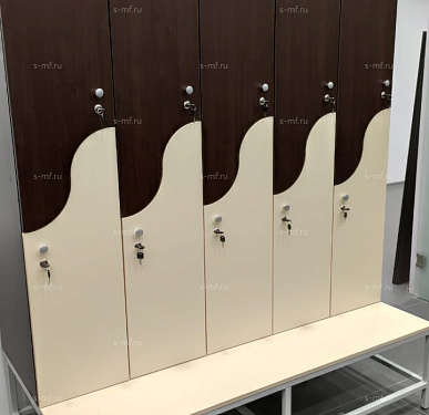 Шкафчик Жако голубой (стандарт) 400x520x1900 фасад ЛДСП