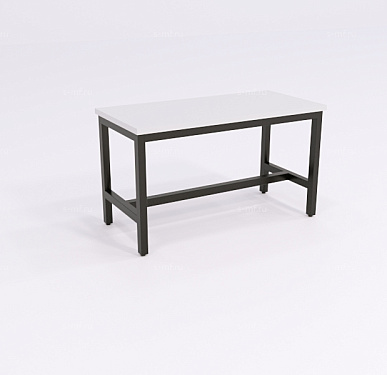 Скамейка гардеробная Вэлд чёрная, 600 (эконом)