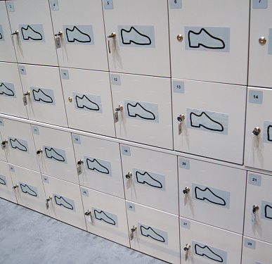 Шкафчик Хэппи бежевый (стандарт) 400x520x1900 фасад ЛДСП