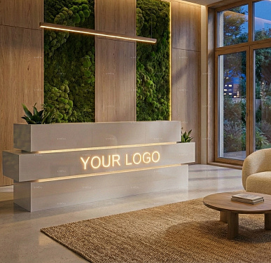 Стойка ресепшен (Хай-тек  Экостиль Лофт)