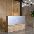 Стойка ресепшен (Хай-тек  Экостиль Лофт)