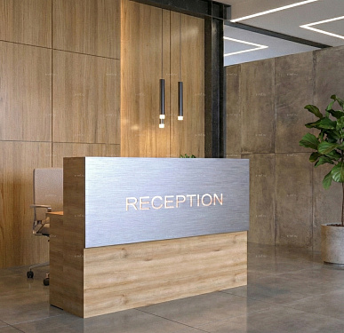 Стойка ресепшен (Хай-тек  Экостиль Лофт)
