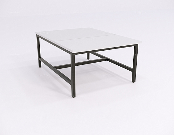 Подставка под шкаф со скамьёй Вэлд чёрная, 600 (эконом)